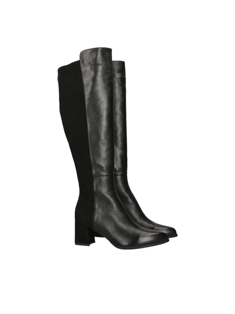 Elegant women's boots, comfortable and elegant suede boots, quality and comfort of women's boots