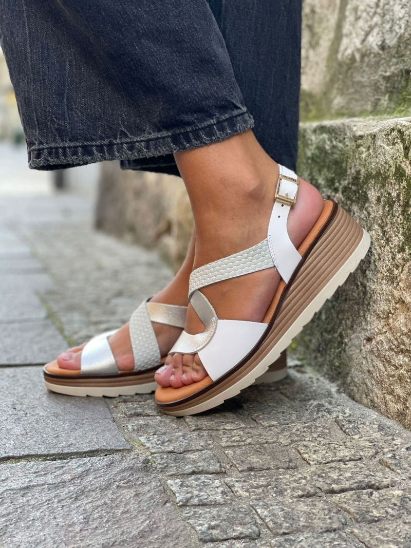 Very comfortable women's shoes on thick sole for summer, Konopka shoes