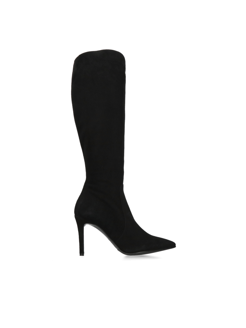 Elegant women's high-heeled boots, style and quality, Konopka Shoes