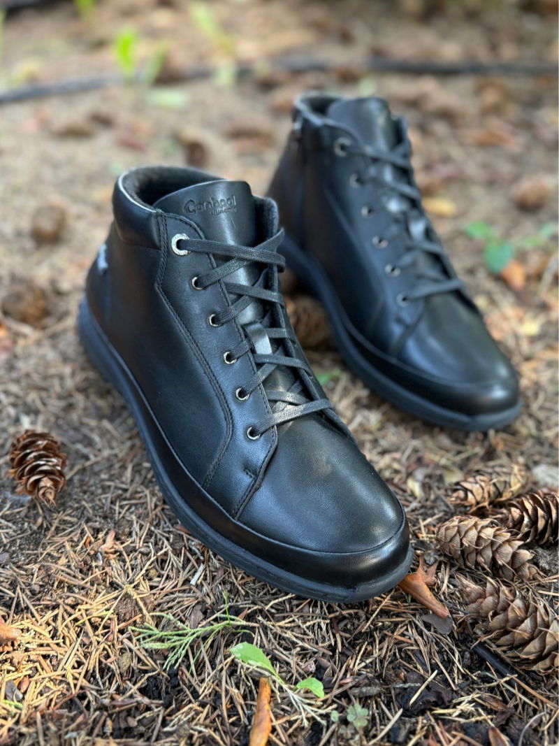 Men's insulated winter boots, men's lace-up boots, Conhpol men's boots