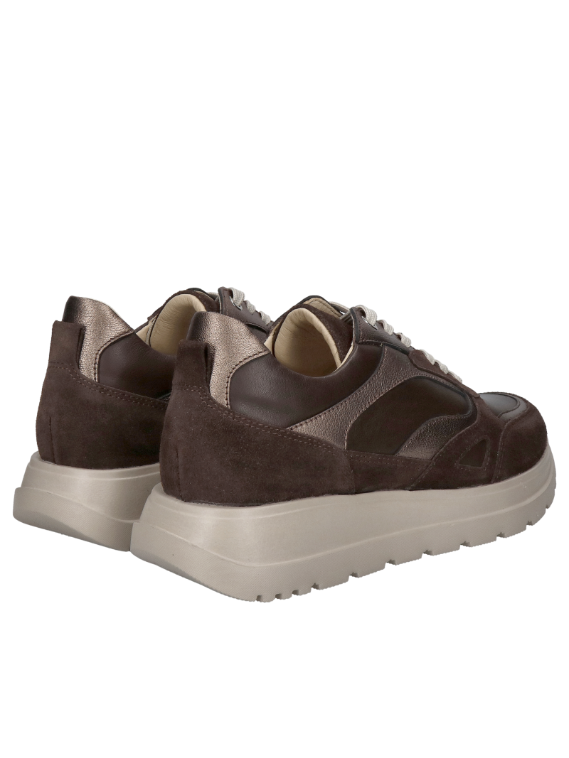 Women's sneakers made of natural leather, Polish production, comfort and quality