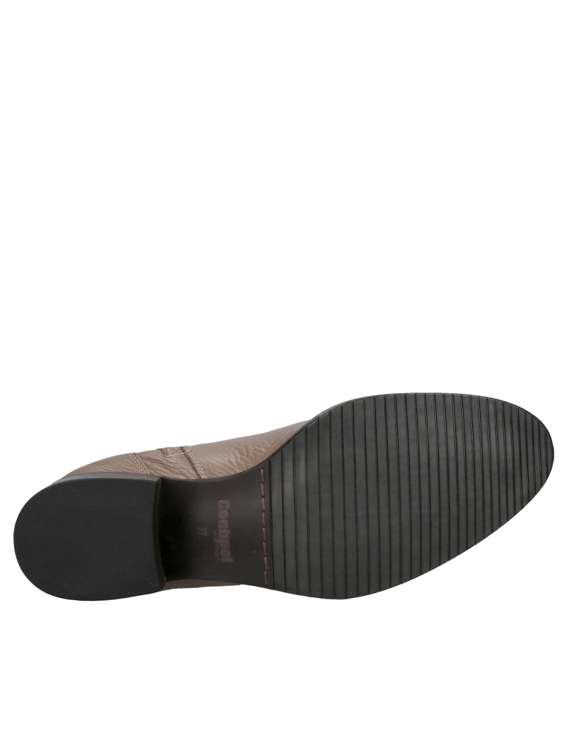 Flat over-the-knee boots, high boots made of soft natural leather, Polish manufacturer, Konopka Shoes