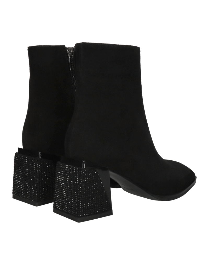 Women's suede ankle boots, elegant suede ankle boots, style and quality