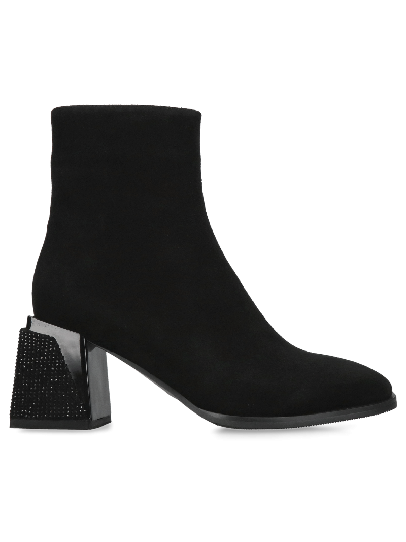 Women's suede ankle boots, elegant suede ankle boots, style and quality