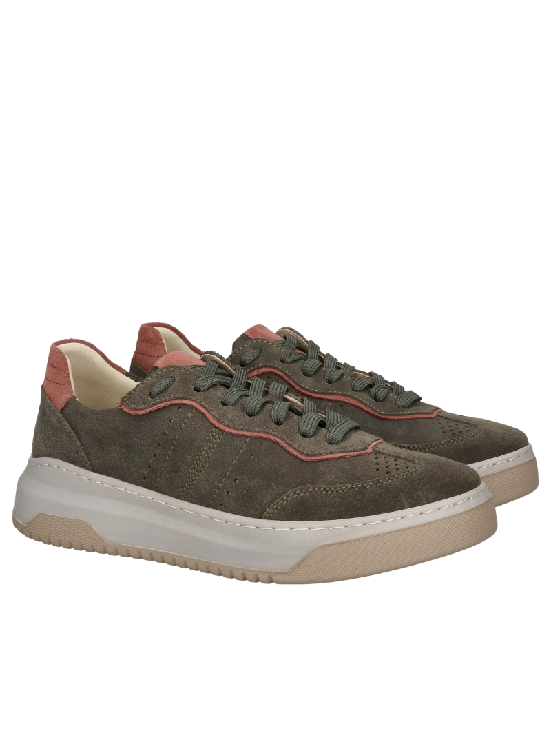 Comfortable women's suede sneakers