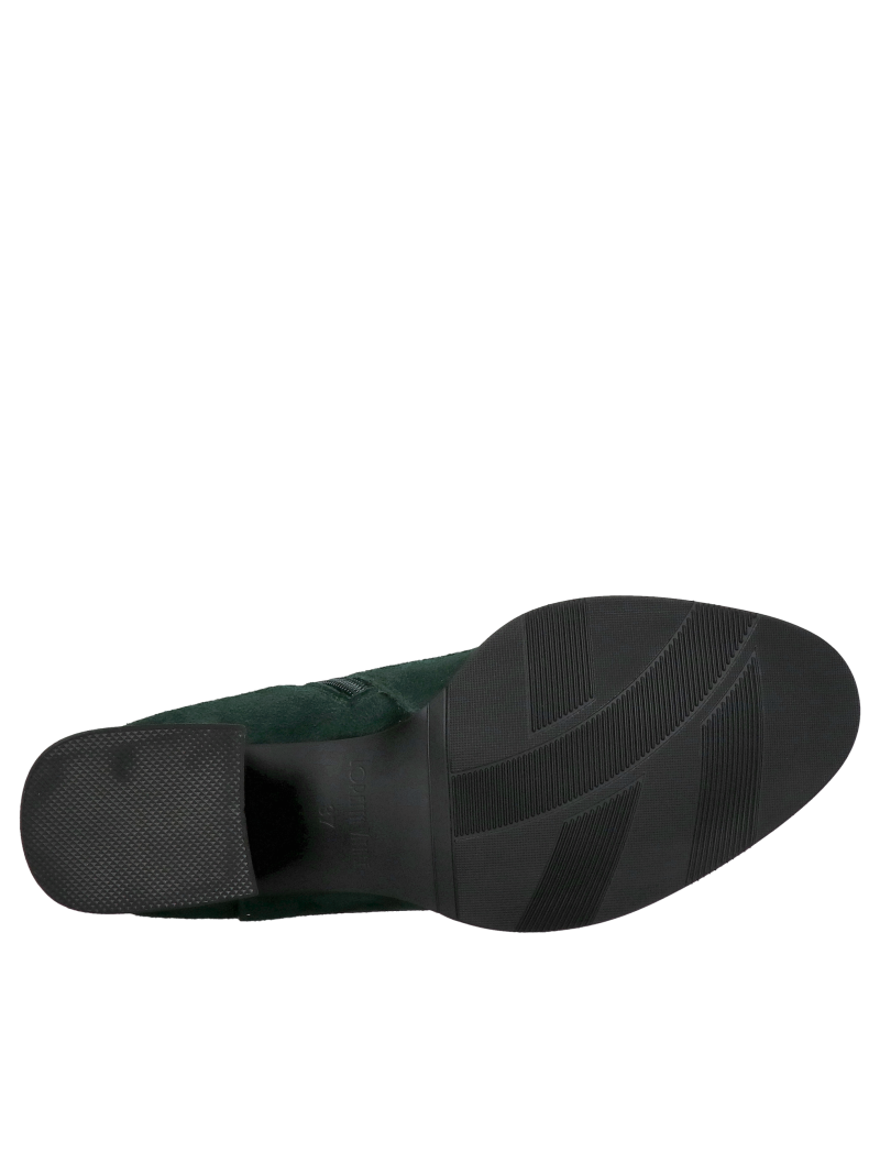 Loretta Vitale women's leather boots – elegant women's insulated suede boots with a heel