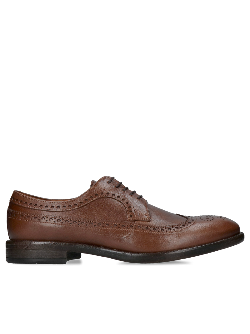 Men's leather shoes, Conhpol casual autumn shoes, comfortable men's brogues