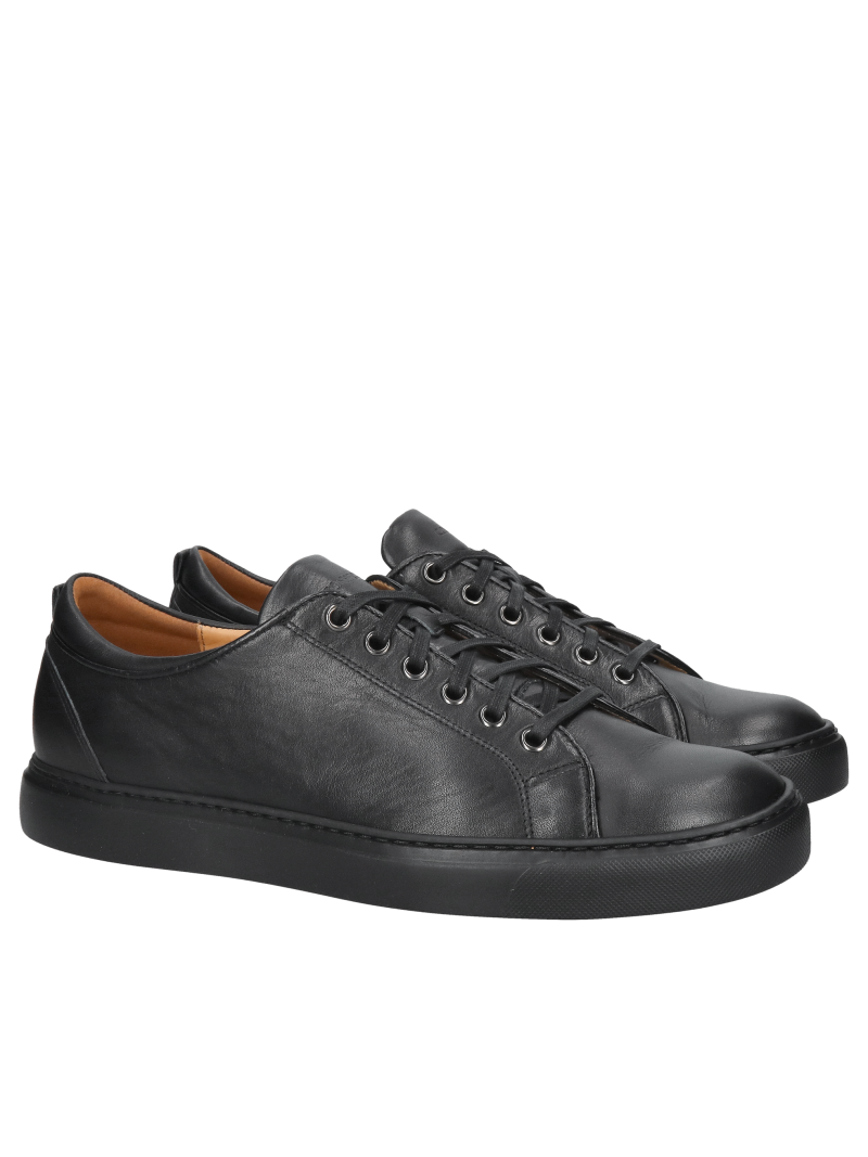 Men's sneakers, black men's sports shoes, comfortable men's everyday shoes