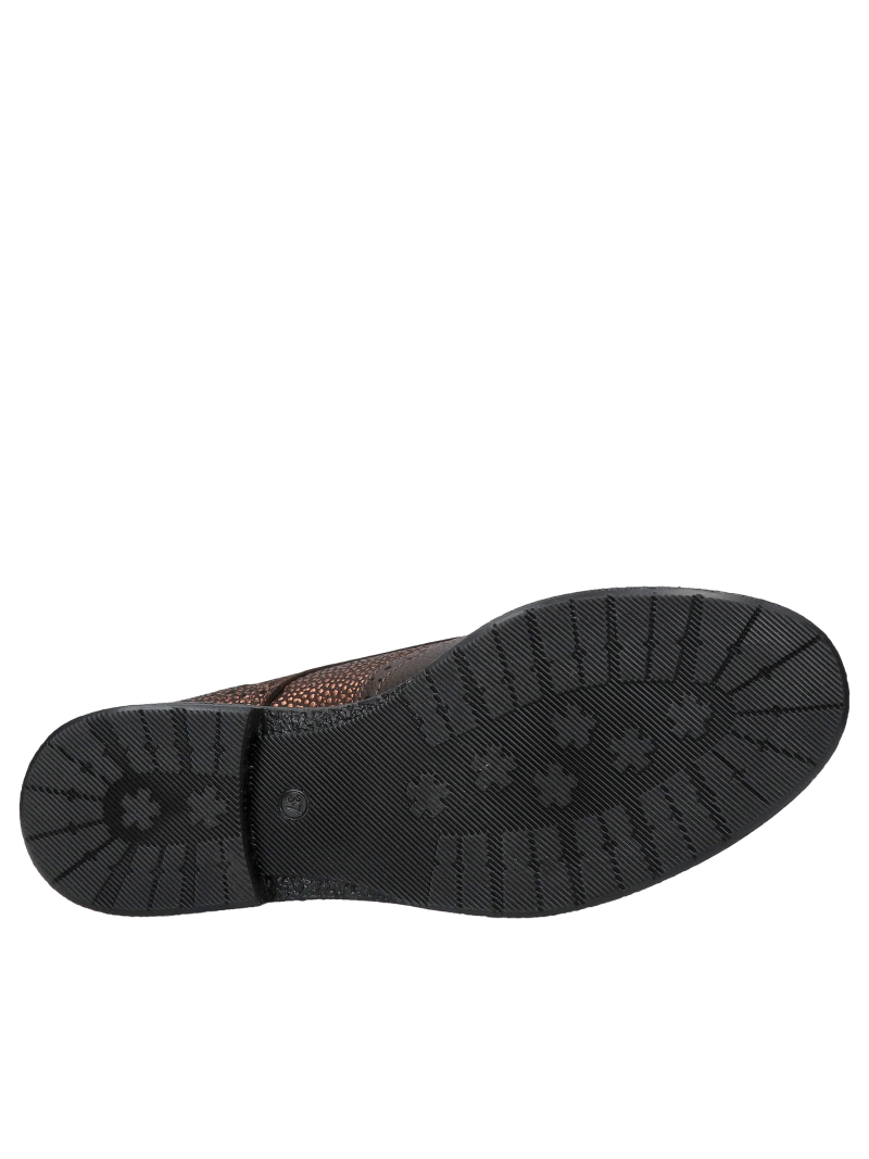 Comfortable women's shoes for fall, lace-up shoes with thick soles, Polish shoe manufacturer