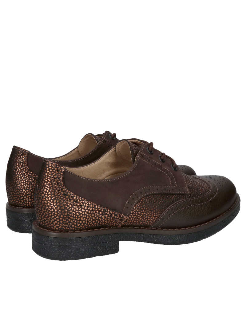 Comfortable women's shoes for fall, lace-up shoes with thick soles, Polish shoe manufacturer