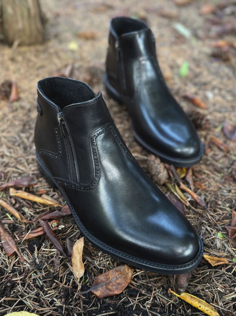 Men's height-increasing boots, Conhpol height-increasing winter boots, Polish footwear manufacturer