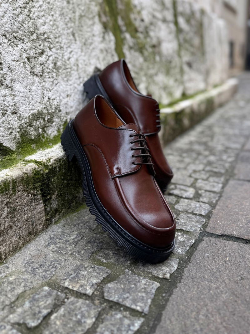 Men's everyday shoes with thick soles, shoes for jeans, super soft insoles, comfortable men's low shoes