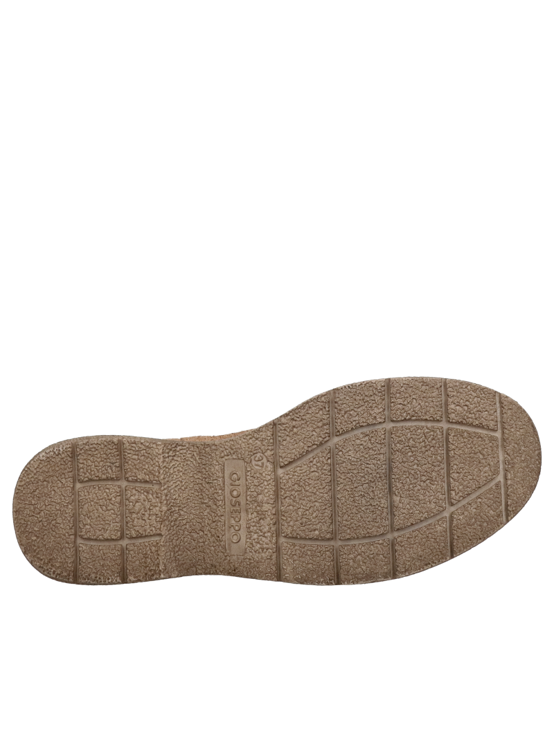 Women's leather ankle boots, brown suede boots, comfortable boots with elastic inserts