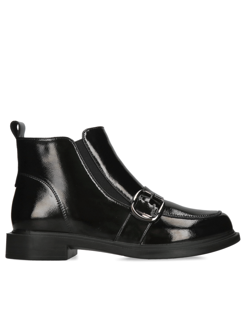 Women's insulated winter boots, slip-on leather boots, comfortable and lightweight, Konopka shoes