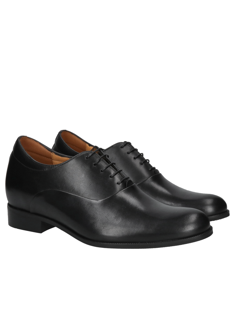 Elegant height-increasing shoes, men's height-increasing shoes made of full-grain leather, men's oxford shoes for suits