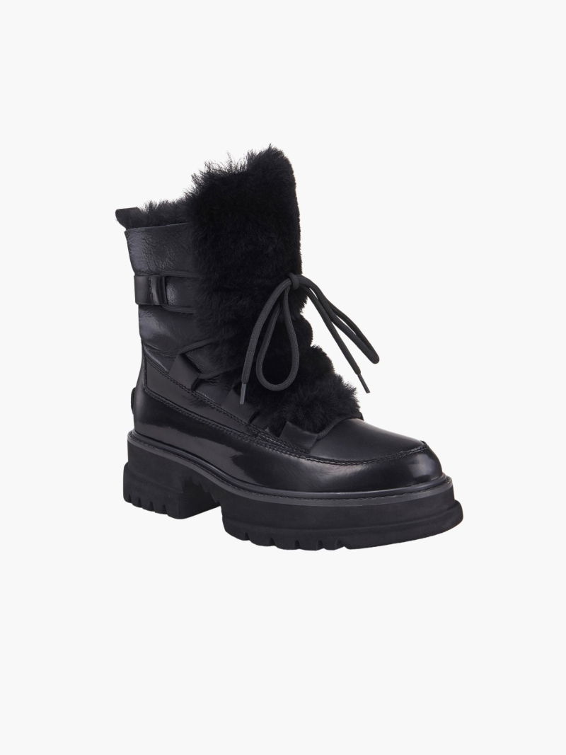 Insulated women's winter boots, comfortable warm boots with thick soles