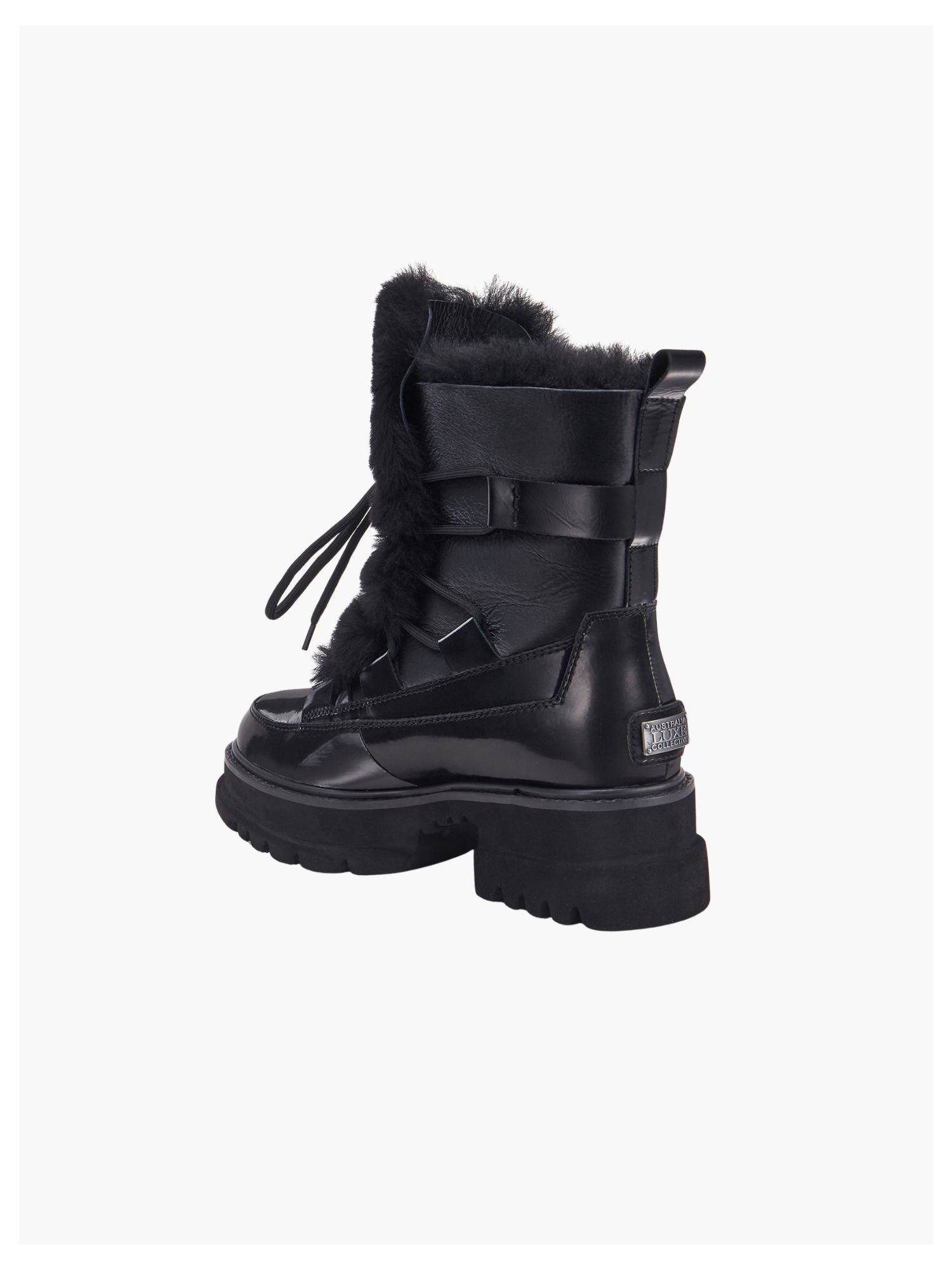 Warm women's winter boots – insulated shoes with thick soles