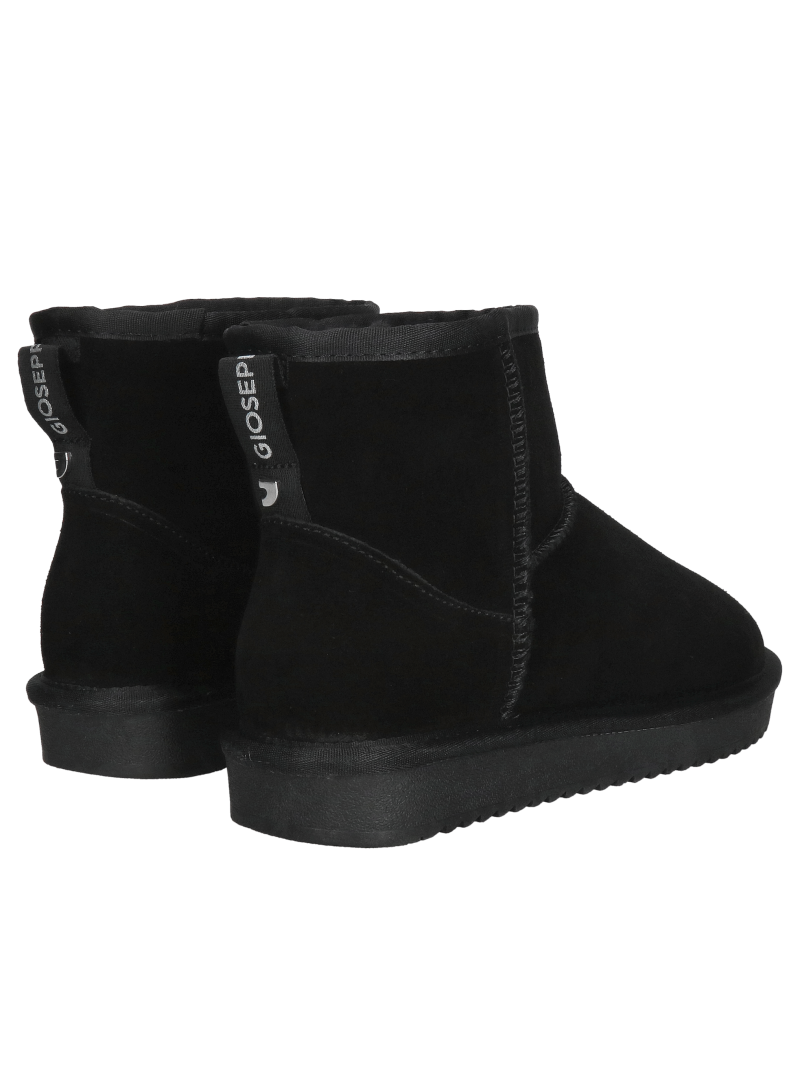 Women's natural leather snow boots, comfortable and warm for cold winters, Konopka shoes