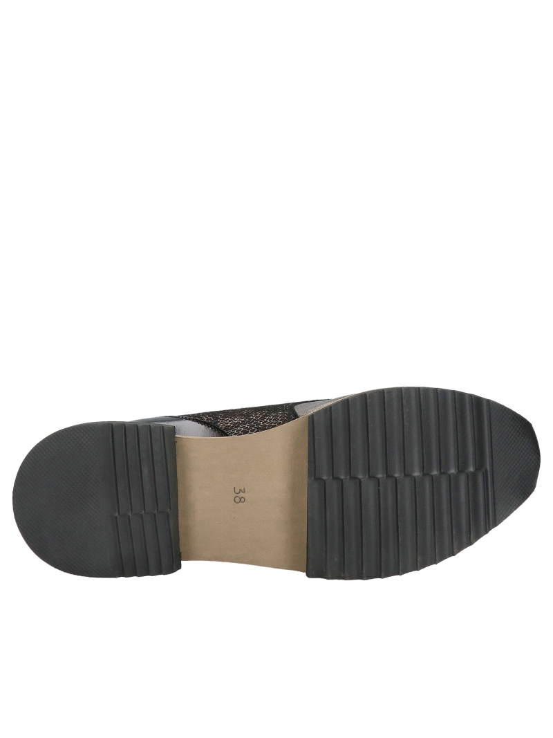 Women's black sneakers, lightweight, soft, and comfortable women's sports shoes made of leather, Konopka Shoes