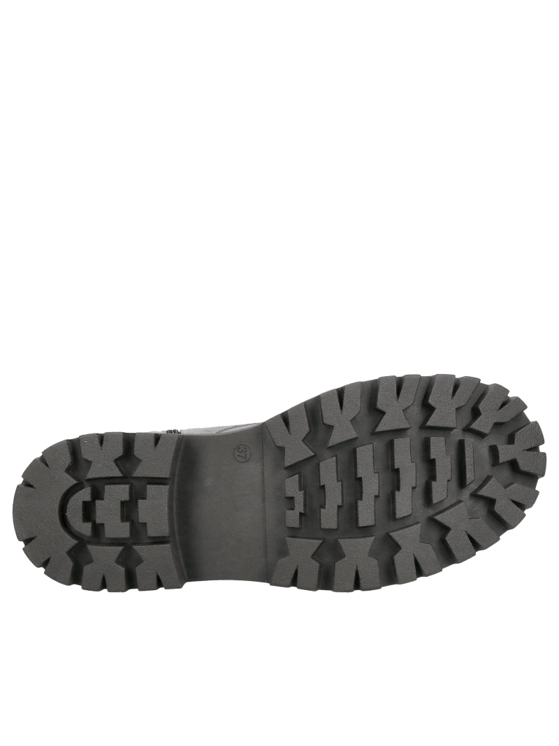 Gray suede ankle boots, women's gray ankle boots, lace-up ankle boots with thick soles