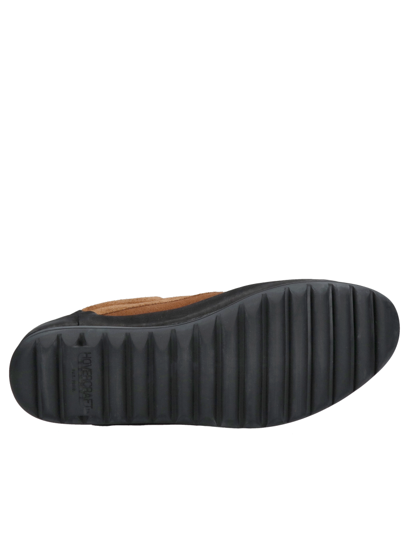 Lace-up men's shoes, casual men's shoes made of suede leather, Konopka Shoes