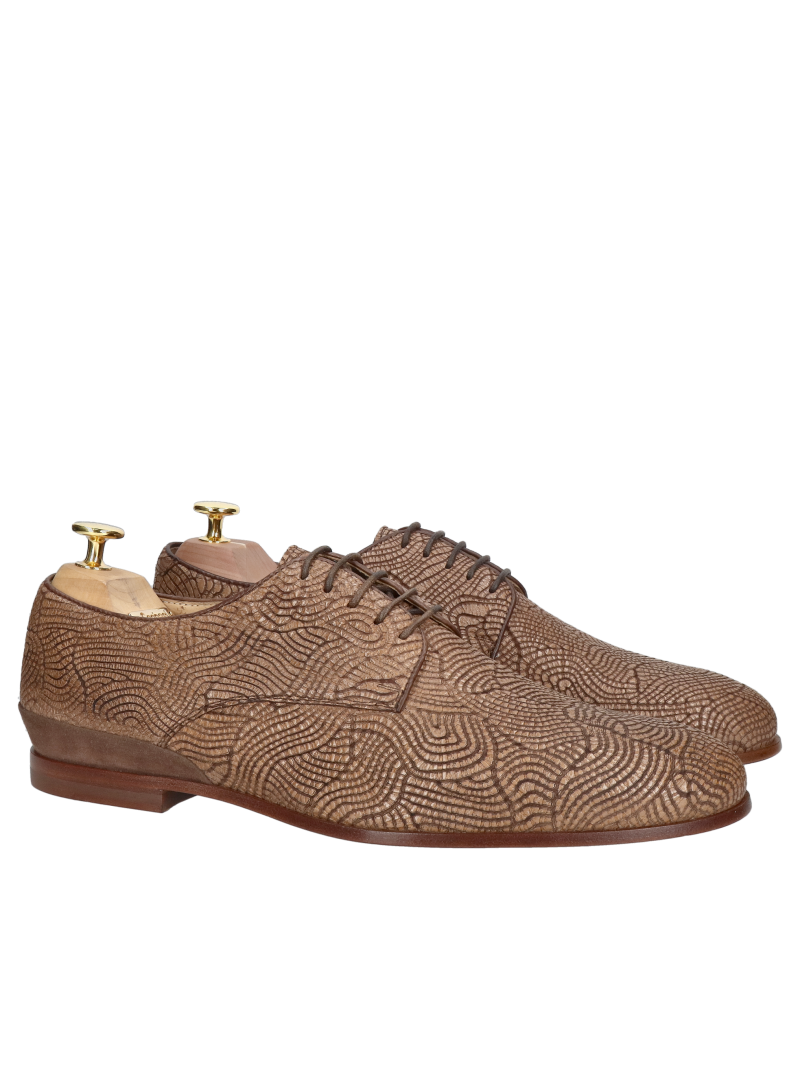 Luxury Conhpol Gold men's shoes with thin premium leather soles