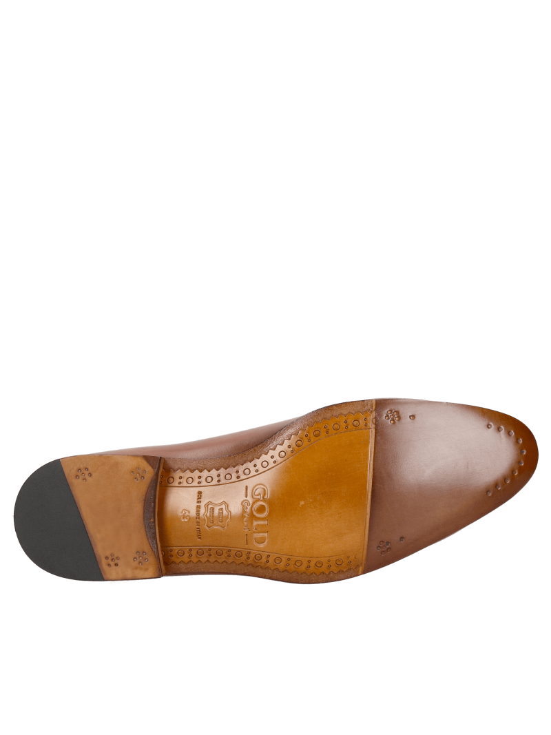 Hand-painted premium loafers, elegant men's shoes for suits