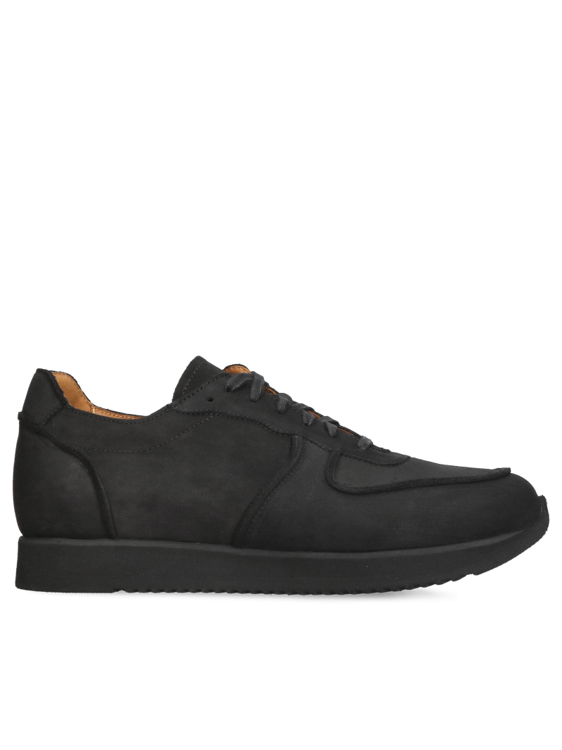 Men's leather sneakers, comfortable everyday sports shoes