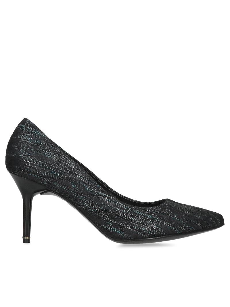 Exceptionally elegant women's low-heeled pumps, pumps for formal dresses, Konopka Shoes