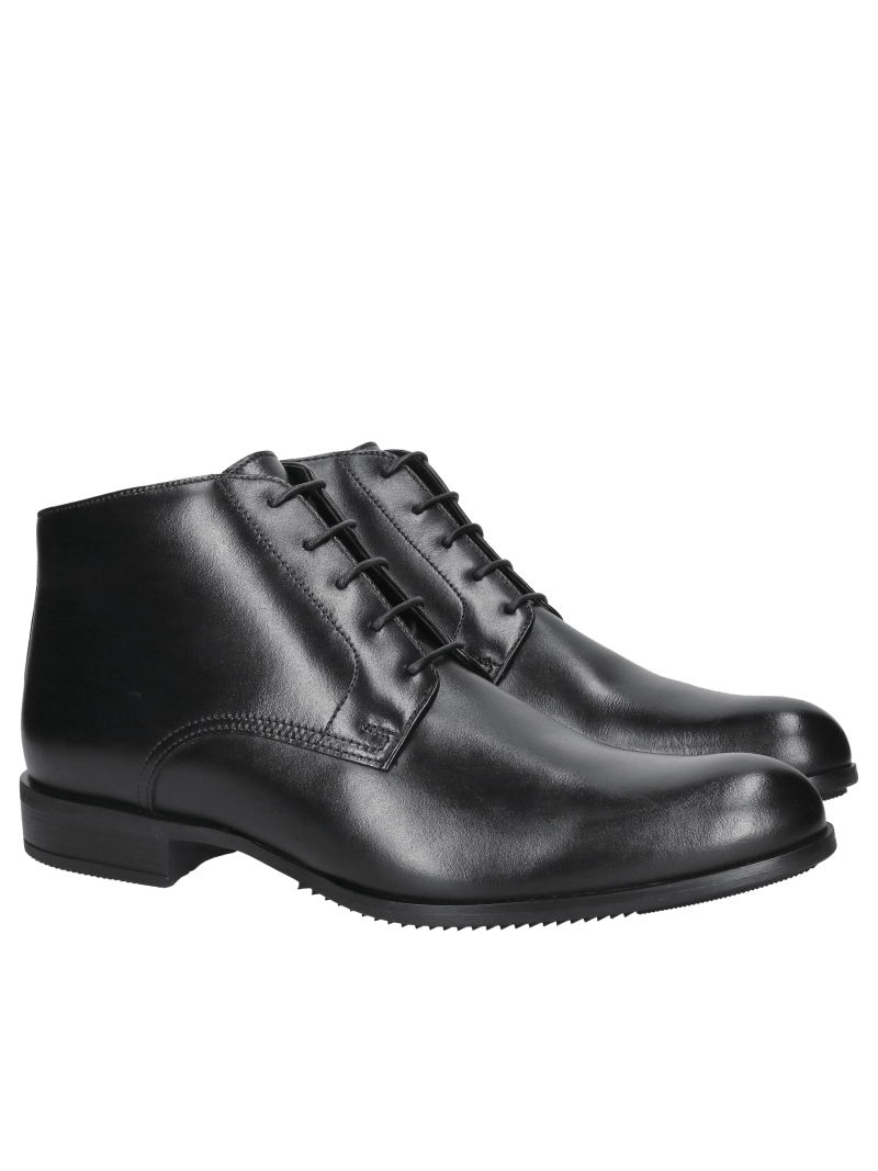 Elegant men's insulated suit shoes, formal men's shoes for suits, Conhpol, Konopka Shoes, CKX0118-01