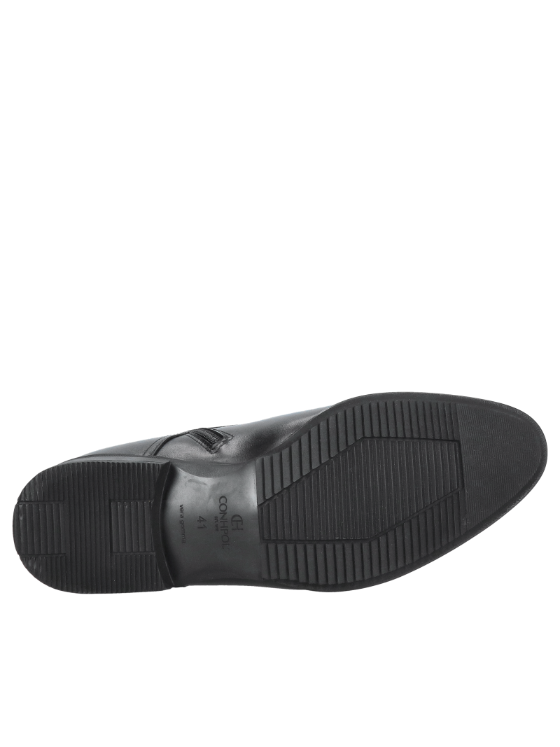 Elegant men's insulated suit shoes, formal men's shoes for suits, Conhpol, Konopka Shoes, CKX0118-01