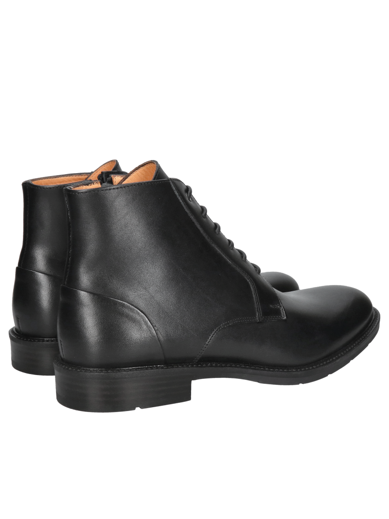 Elegant men's dress shoes, formal men's boots, unlined, Konopka Shoes