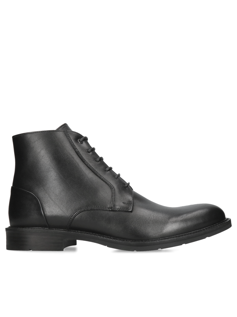 Elegant men's dress shoes, formal men's boots, unlined, Konopka Shoes