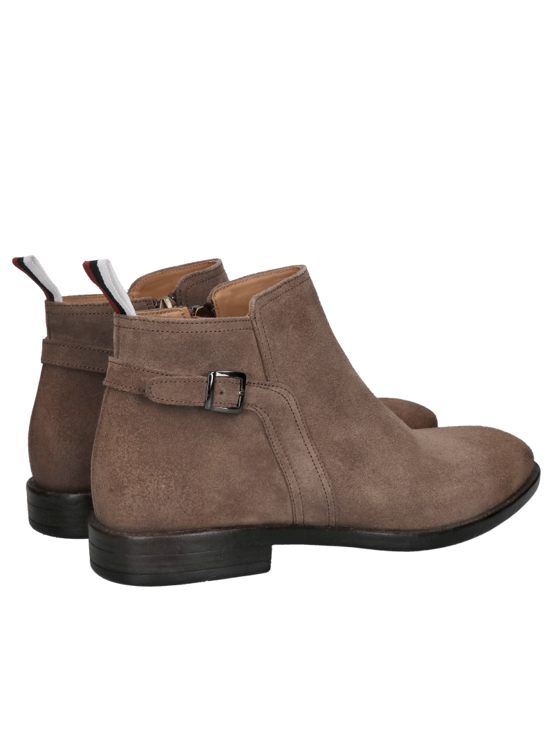 Men's suede boots, unlined, all-season, comfortable men's boots