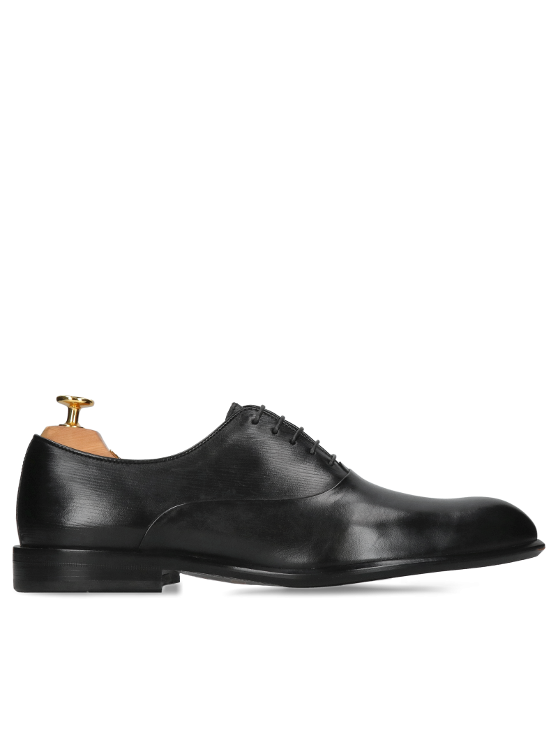 Men's shoes with leather soles Conhpol Gold, premium business casual shoes, Konopka Shoes