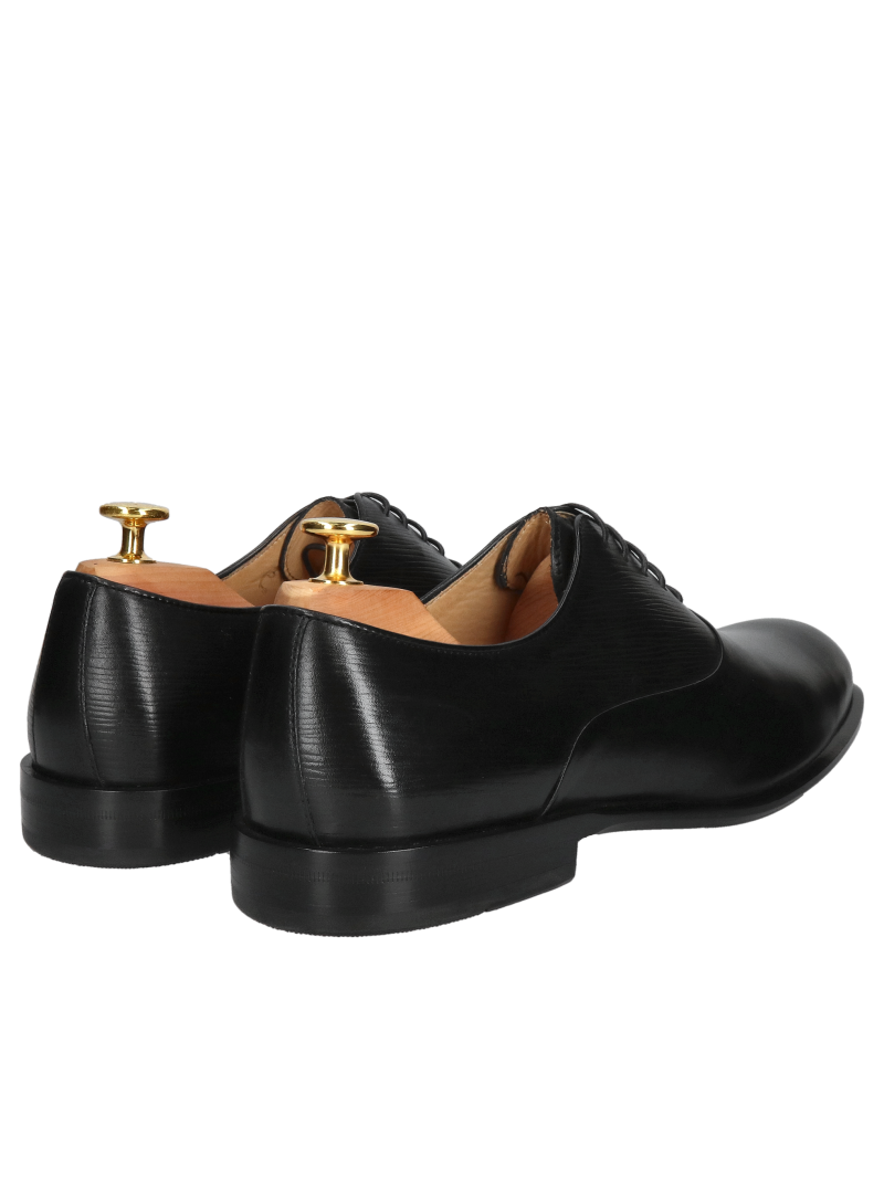 Men's shoes with leather soles Conhpol Gold, premium business casual shoes, Konopka Shoes