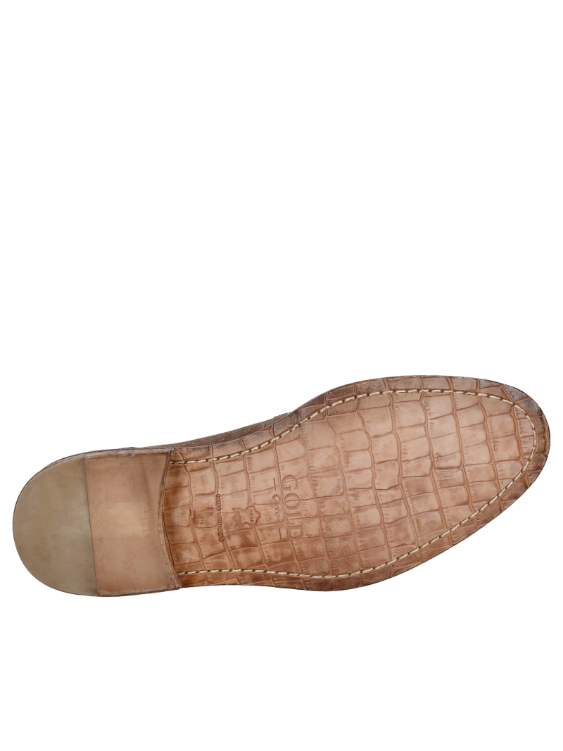 Men's shoes with premium leather soles from Conhpol Gold, luxury men's shoes