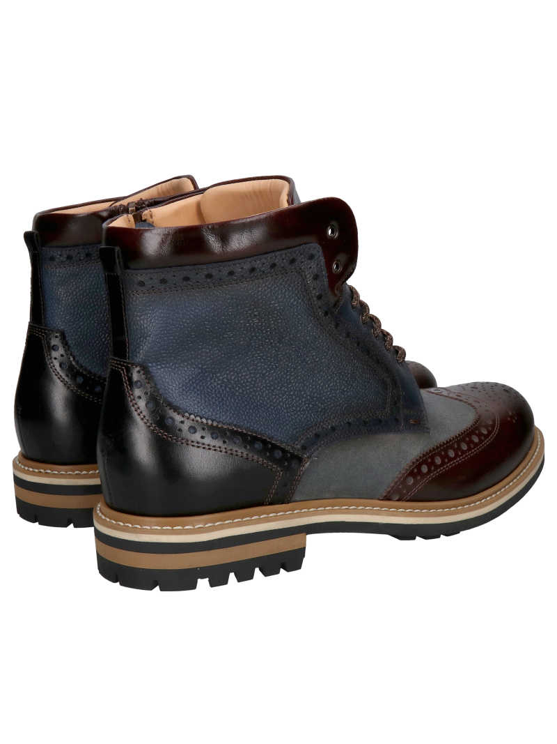 Original men's boots made of natural leather, exceptional quality and workmanship from Conhpol, Konopka Shoes