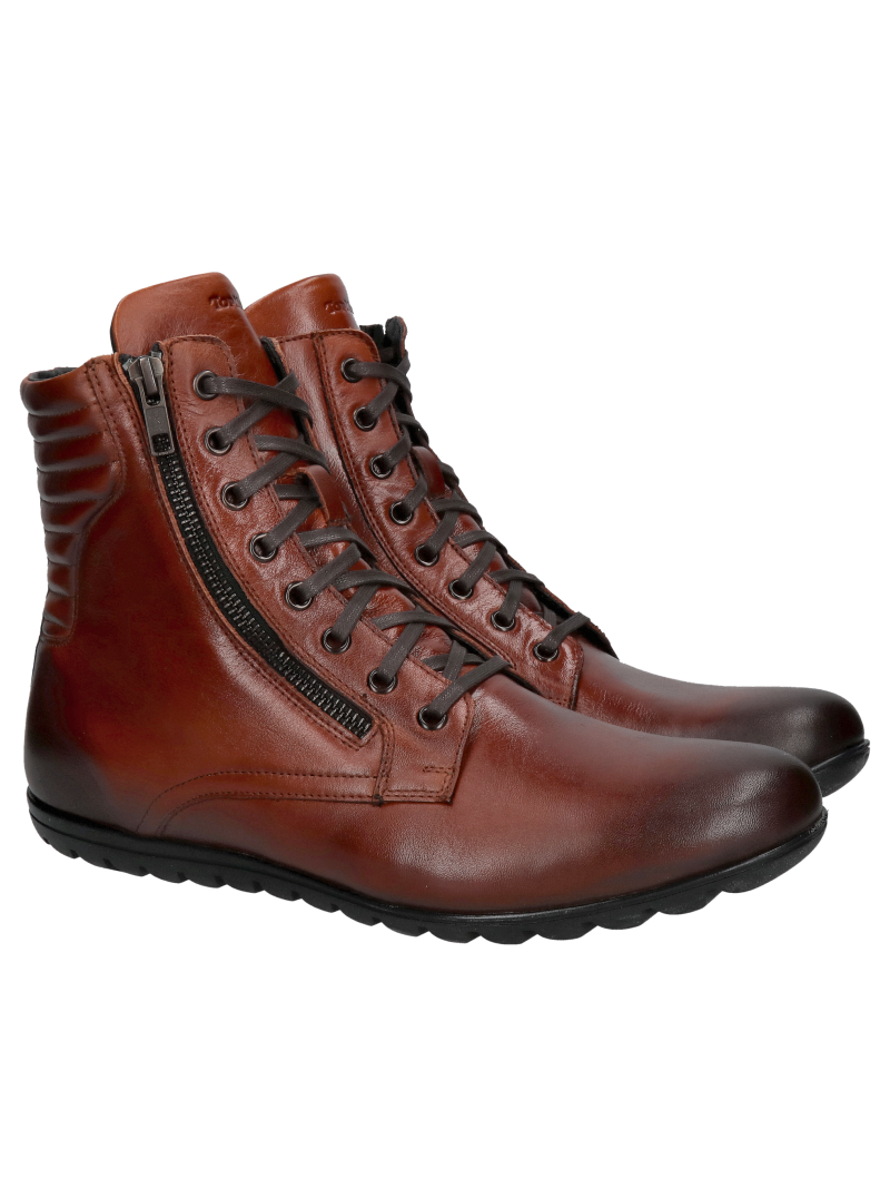 Comfortable high men's boots, soft hovercraft sole, high cushioning