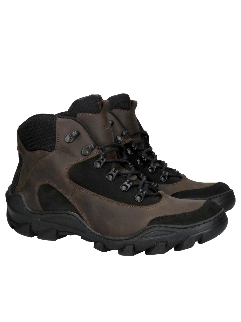 Men's trekking shoes with a durable thicker sole