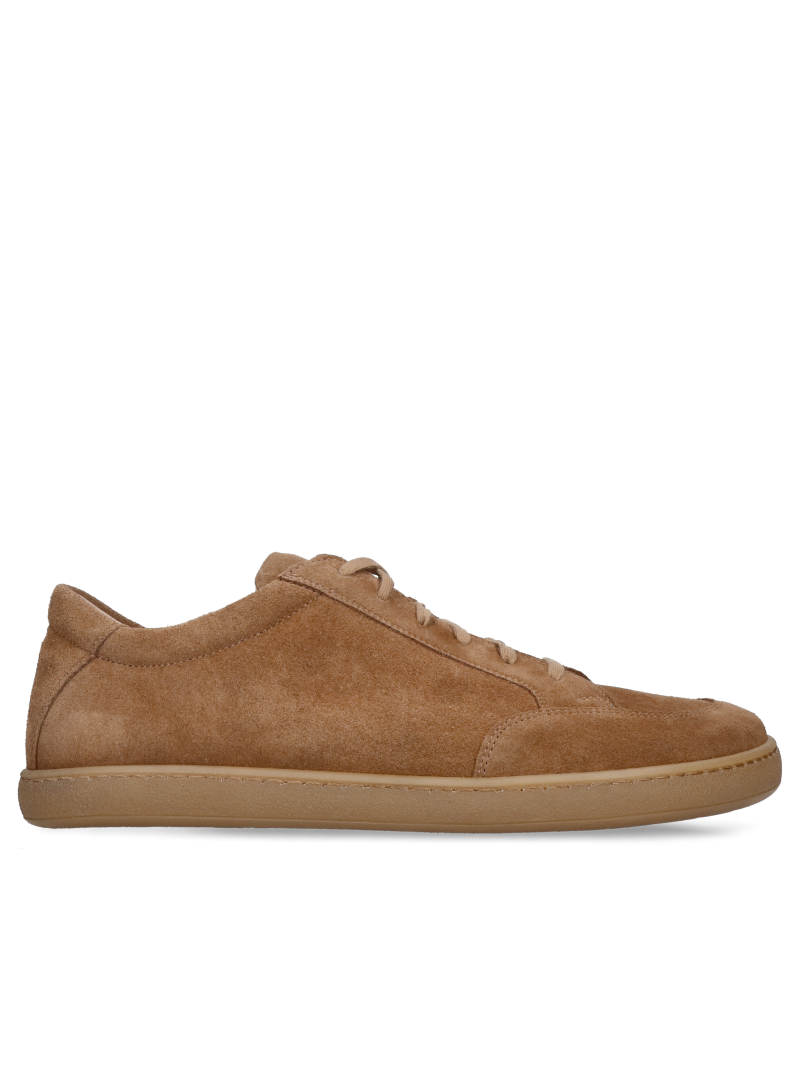 Men's barefoot shoes made of suede leather, exceptional softness and cushioning with every step