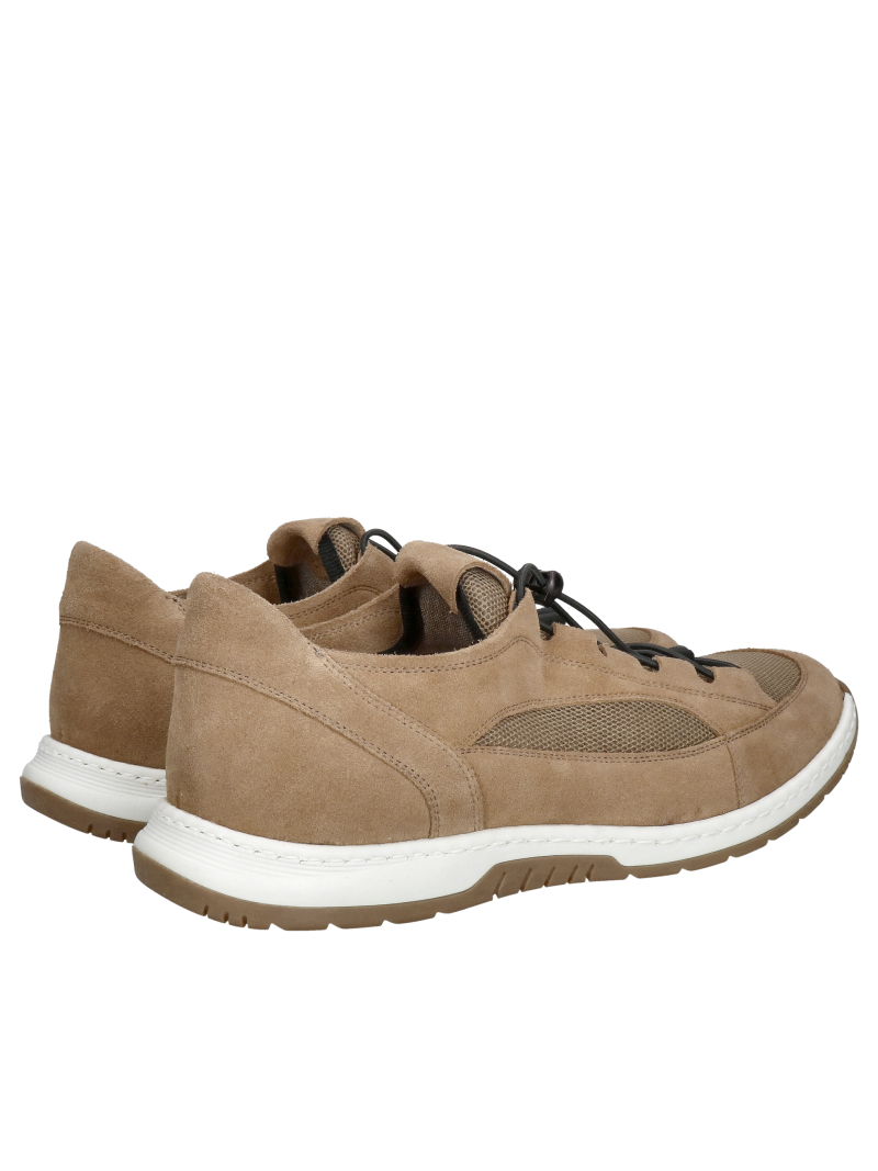 Exceptionally soft men's shoes for wider feet, shoes with elastic laces for easier dressing