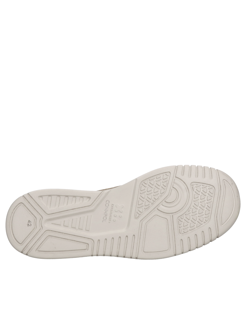 Men's summer sneakers with thick soles for wider feet, fashionable leather openwork sneakers