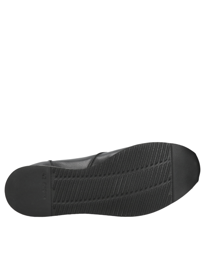 Men's lace-up shoes for everyday wear, men's shoes made of natural leather from a Polish manufacturer, Konopka Shoes