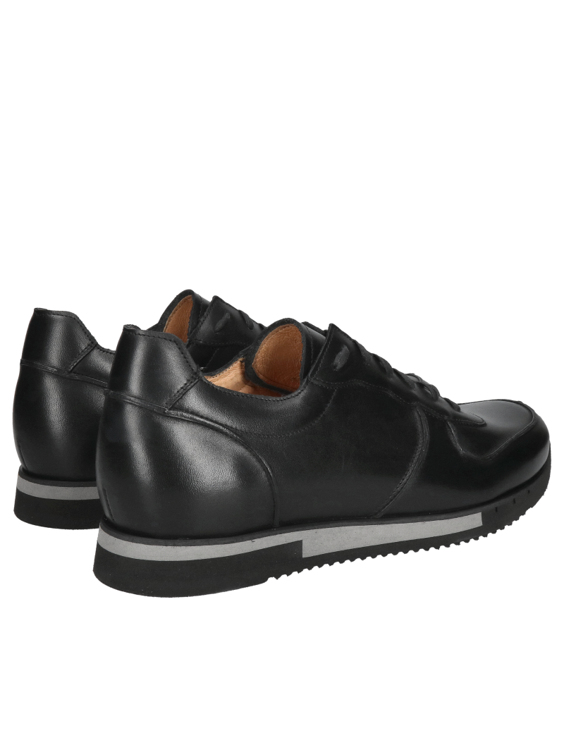Men's lace-up shoes for everyday wear, men's shoes made of natural leather from a Polish manufacturer, Konopka Shoes