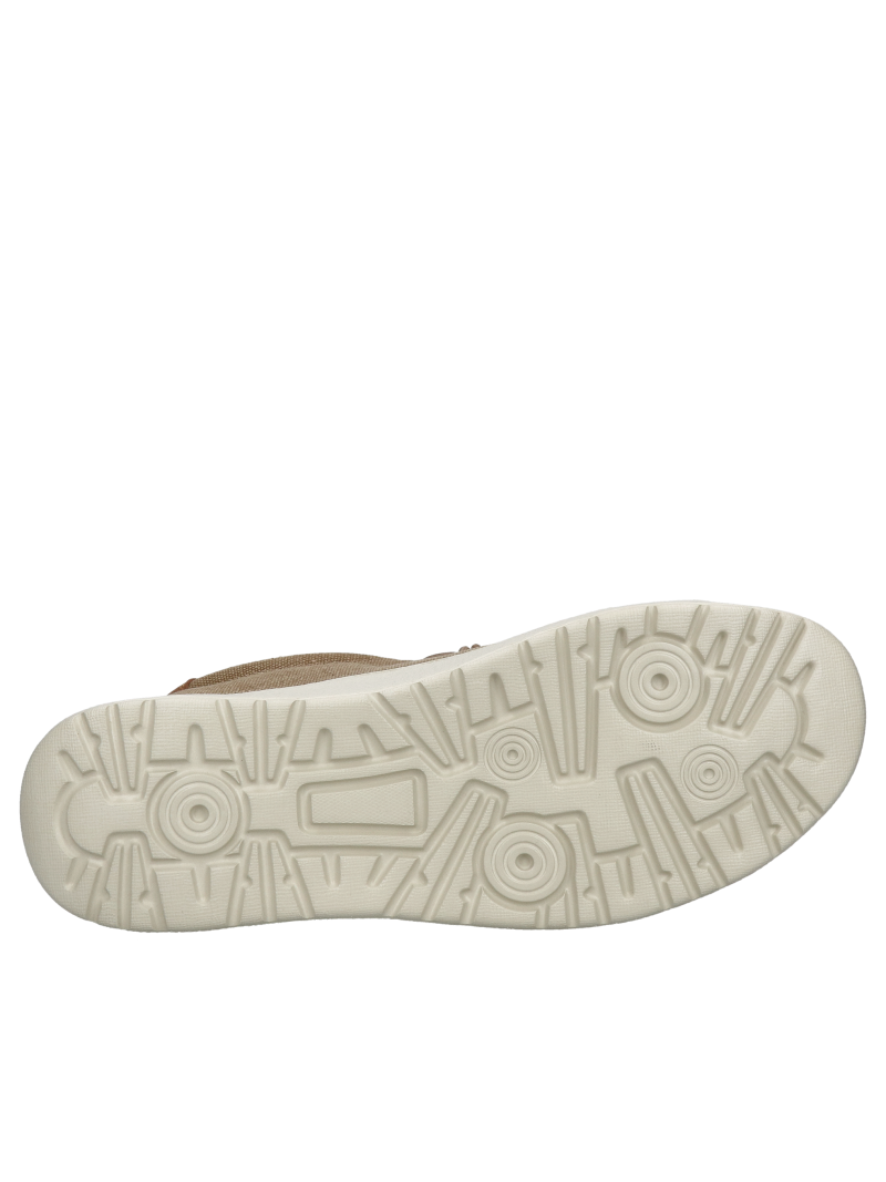 Men's fabric shoes for summer vacation days, removable insole and very light sole