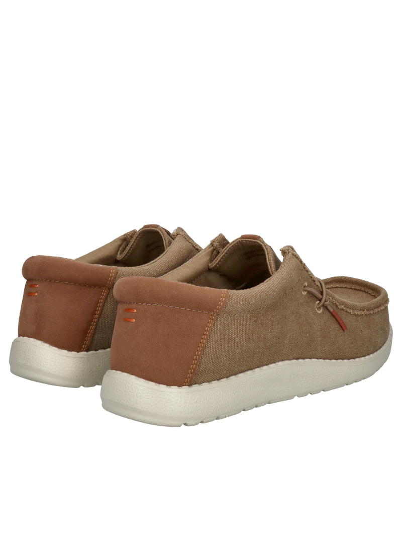 Men's fabric shoes for summer vacation days, removable insole and very light sole