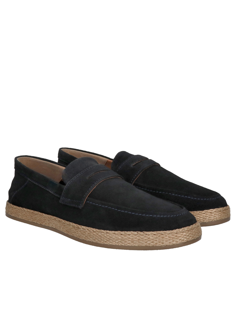 Men's espadrille shoes, slip-on loafers, lightweight for summer