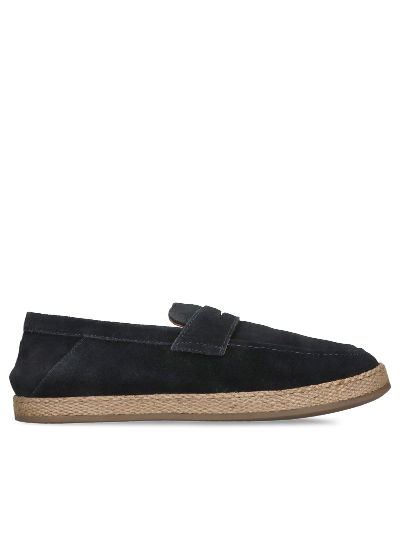 Men's espadrille shoes, slip-on loafers, lightweight for summer