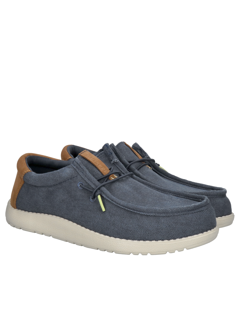 Summer lace-up shoes made of fabric from the Spanish company Gioseppo, Gioseppo, Konopka Shoes, GI0060-01